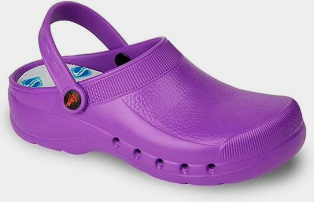 Zuecos Dian EVA color lila