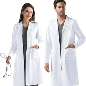 Bata Médica Profesional Unisex - Alta Resistencia y Diseño con 3 Bolsillos