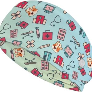 Diadema con Botones "Comfort Lite" - Banda Elástica Antideslizante y Protector de Oídos