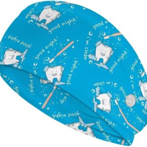 Diadema con Botones para Mascarilla - Estampado Dental para Dentistas e Higienistas