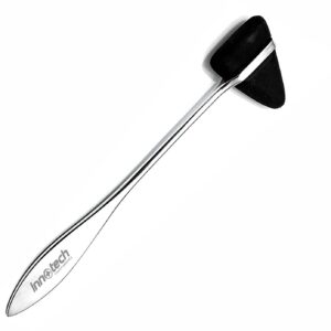 Martillo de Reflejos Neurológico Taylor - Instrumento de Diagnóstico en Acero Inoxidable (Negro)