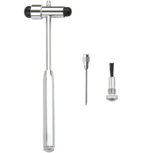 Martillo de Reflejos Neurológico Trömner - Instrumento de Diagnóstico Médico Ergonómico de Doble Cabeza